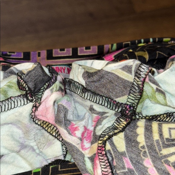 Johnny Was Size Extra Small Colorful Long Sleeve Top Bamboo Blend Floral Printed - Picture 4 of 12